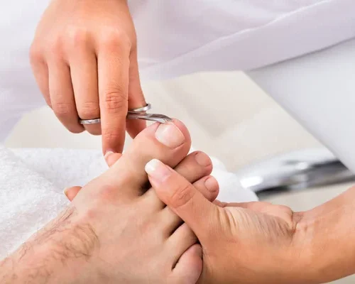 pedicura masculina